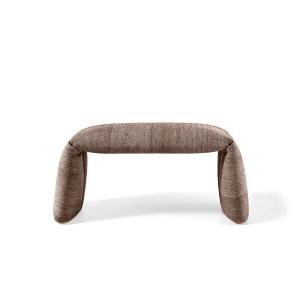 nanimarquina - Banc plié, moyen, 97 x 45 cm, gris-brun