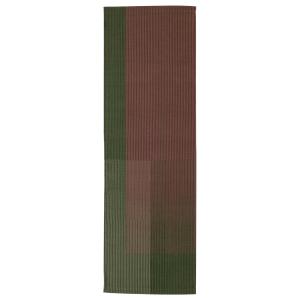nanimarquina - Haze 3 Tapis de sol, 80 x 240 cm, vert / rose