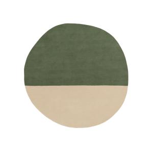 nanimarquina - Tapis en laine Pearl, 150 x 148 cm, vert