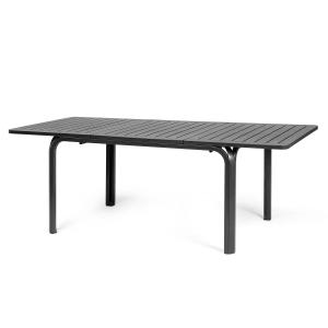 Nardi - Alloro 140 table à rallonge, anthracite / anthracit…