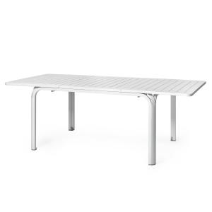 NARDI - Alloro 140 table à rallonge, bianco / bianco