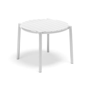 Nardi - Doga Table d'appoint, Ø 50 cm, blanc