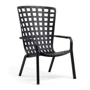 NARDI - Folio Fauteuil d'extérieur réglable, anthracite