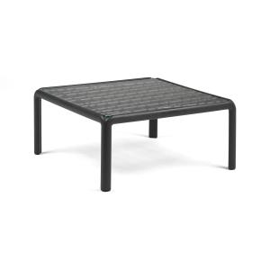 Nardi - Table de jardin komodo 70 x 70 cm, verre / anthraci…