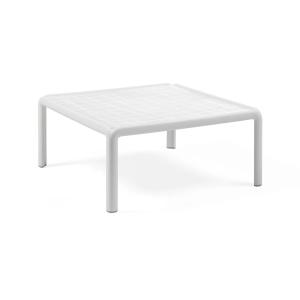 Nardi - Table de jardin komodo 70 x 70 cm, blanche