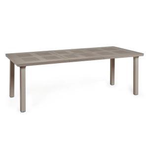 Nardi - Levante Table à rallonge, 160 / 220 cm, tortora