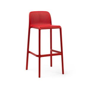 NARDI - Chaise de lido bar, rouge