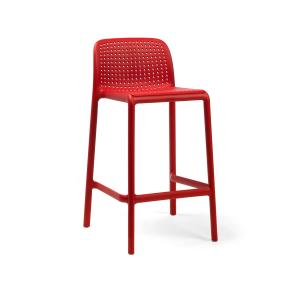 NARDI - Lido mini chaise de bar, rouge