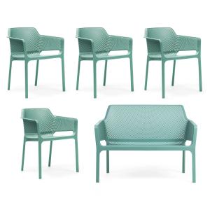 Nardi - Net Banc   4x Net Chaise avec accoudoirs, salice