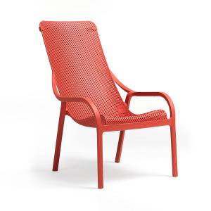 NARDI - Net Outdoor Chaise de salon, corail