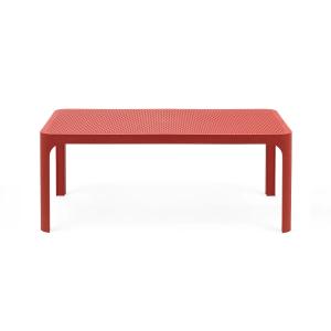 Nardi - Net Table 100, 100 cm x 60 cm, corail