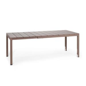 Nardi - Rio prolongeant la table 140, tortora