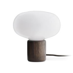 New Works - Karl-Johan lampe de table, chêne fumé / verre o…