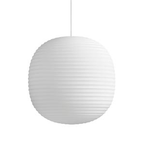 New Works - Lantern Suspension L, Ø 40 cm, blanc / mat