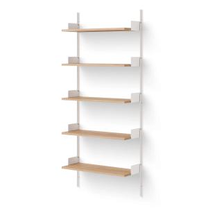 New Works - Étagère murale 1900, chêne / blanc