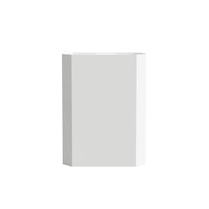 Nichba Design - Seau à papier mural, blanc