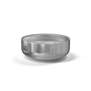 Nichba Design - Plat de service M, Ø 15 cm, acier inoxydabl…