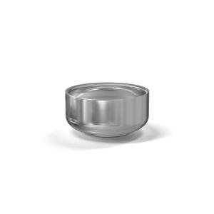 Nichba Design - Plat de service S, Ø 11 cm, acier inoxydabl…