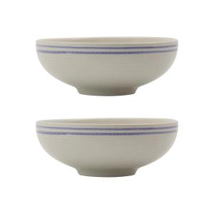 Nicolas Vahé - Bistro Bol Ø15,5 cm, bleu / blanc (set de 2)…