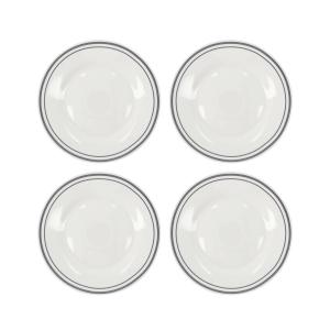 Nicolas Vahé - Bistro Assiette Ø 23 cm, grise (set de 4)