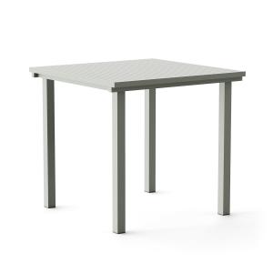 NINE - Dining Table, carrée, 80 x 80 cm, grise (RAL 120 70…