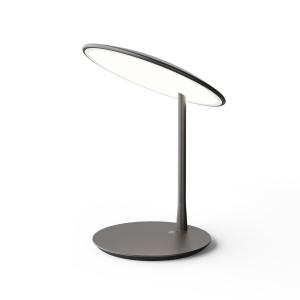 NINE - Disc LED lampe de table, noir