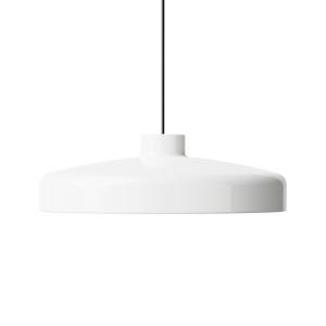 NINE - Lacquer LED Lampe suspendue L, grise