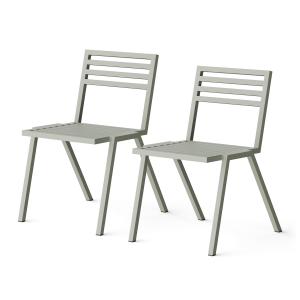 NINE - 19 Outdoors Stacking Chair, gris