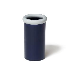 NINE - ROD Vase, Ø x H 12,3 x 21,5 cm, bleu clair / bleu fo…