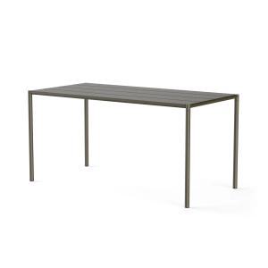 NINE - Sine Table de jardin, 151 x 75,5 cm, vert foncé
