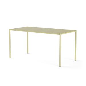 NINE - Sine Table de jardin, 151 x 75,5 cm, jaune