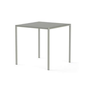 NINE - Sine Table de jardin, 75,5 x 75,5 cm, grise