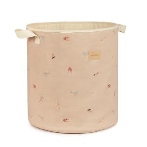Nobodinoz - Panier de rangement, Ø 37 x H 41 cm, rose sweet…