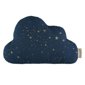 Nobodinoz - Oreiller cloud, 24 x 38 cm, gold stella / midni…