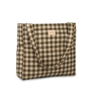 Nobodinoz - Hyde Park Sac XXL, imperméable, green checks