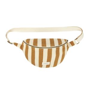 Nobodinoz - Portofino Sac banane, honey stripes waffle