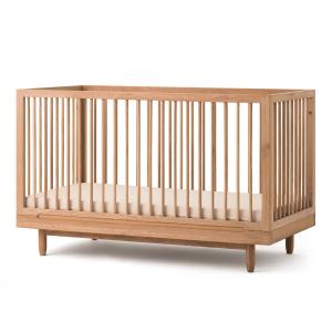 Nobodinoz - Lit bébé pure, 70 x 140 cm, chêne