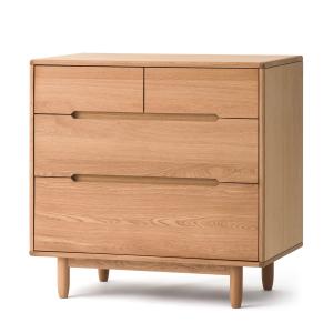 Nobodinoz - Pure commode à 4 tiroirs, chêne