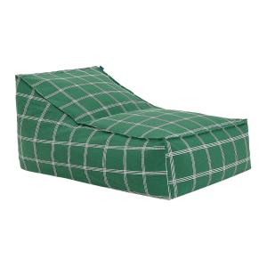 Nobodinoz - Vibes Long Pouf (pour adultes), green white win…