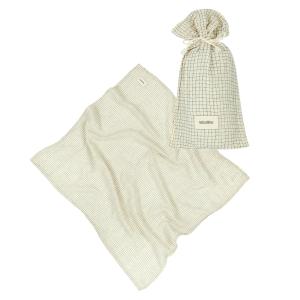 Nobodinoz - Wabi Sabi Mousseline avec pochette, 70 x 70 cm,…