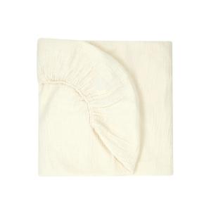 Nobodinoz - Wabi Sabi Drap housse, 70 x 140 x 15 cm, natural