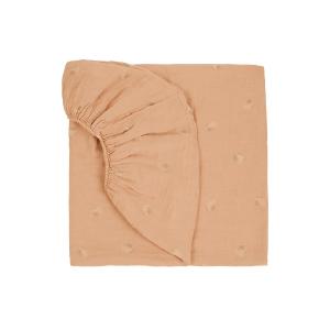 Nobodinoz - Wabi Sabi Drap-housse, 70 x 140 x 15 cm, poudre…