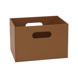 Nofred - Boîte de rangement, 33,5 x 22 x 24 cm, marron