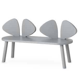 Nofred - Mouse banc pour enfants, gris