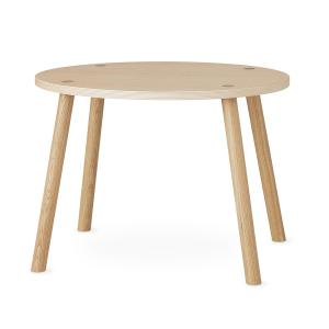 Nofred - Mouse Table d'enfant ovale 64 x 46 cm, chêne laqué…
