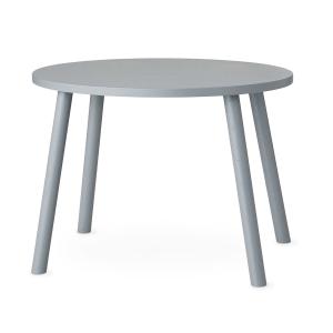 Nofred - Mouse Table d'enfant ovale 64 x 46 cm, gris