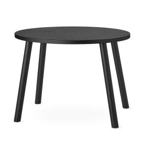 Nofred - Mouse Table d'enfant ovale 64 x 46 cm, noir