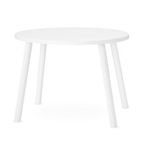 Nofred - Mouse Table d'enfant ovale 64 x 46 cm, blanche