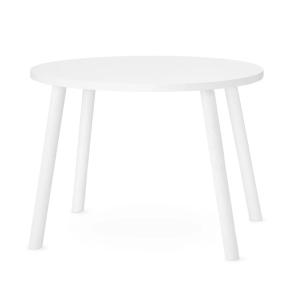 Nofred - Mouse Table d'enfant ovale 64 x 46 cm, blanche