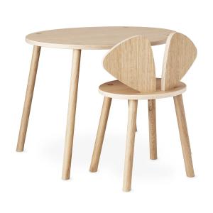 Nofred - Mouse School Set (Junior - Chaise et table), chêne…